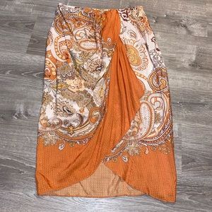 H&M Wrap skirt! 🧡 Excellent condition!